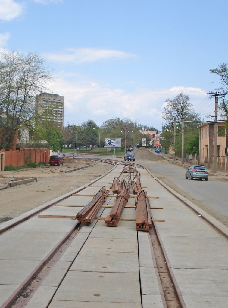 Одеса — 2008–09 — Реконструкція Фонтанської дороги