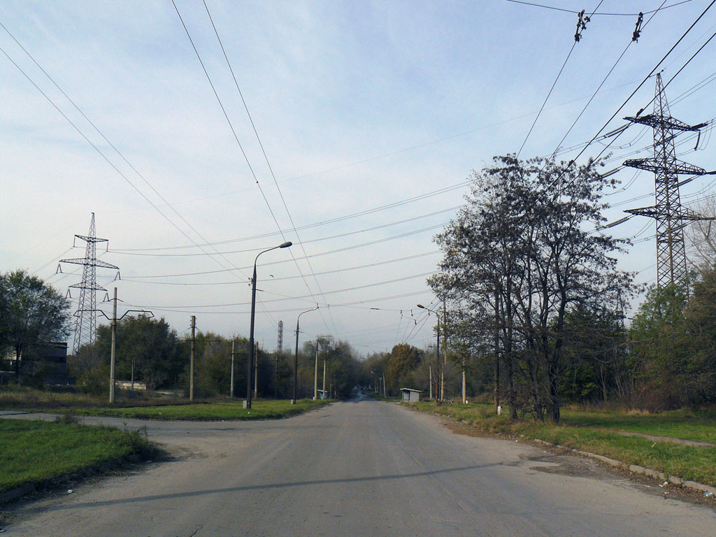 Zaporižia — Trolleybus line to Kremniypolimer