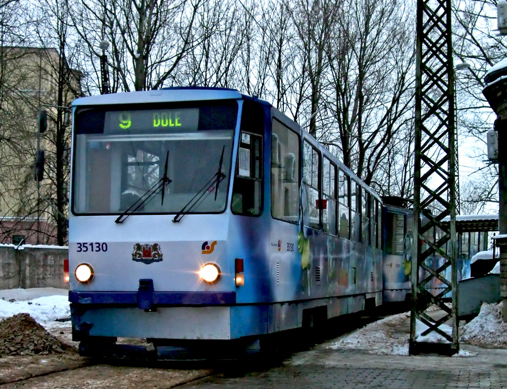 Рига, Tatra T3MR (T6B5-R) № 35130