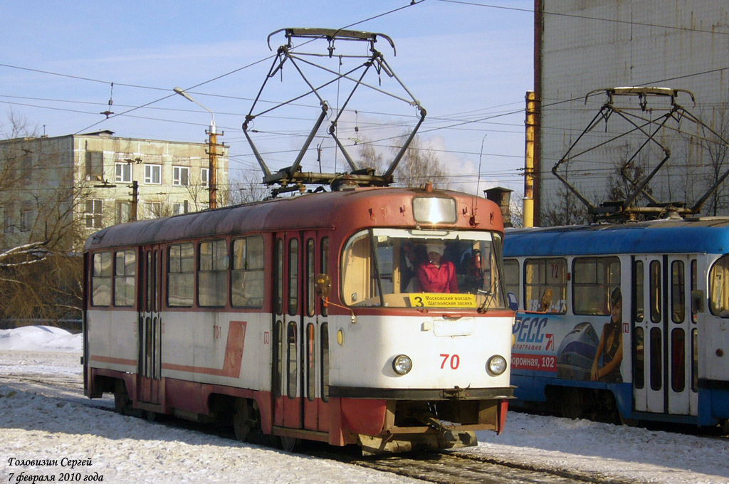 Тула, Tatra T3SU № 70