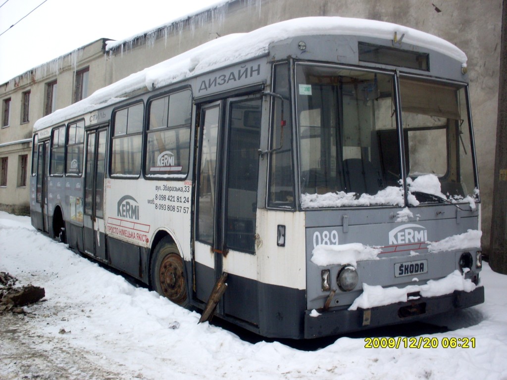 Тернополь, Škoda 14Tr02 № 089