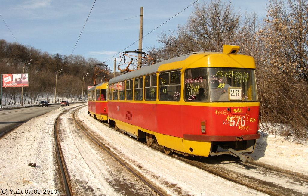 Charkov, Tatra T3SU č. 576