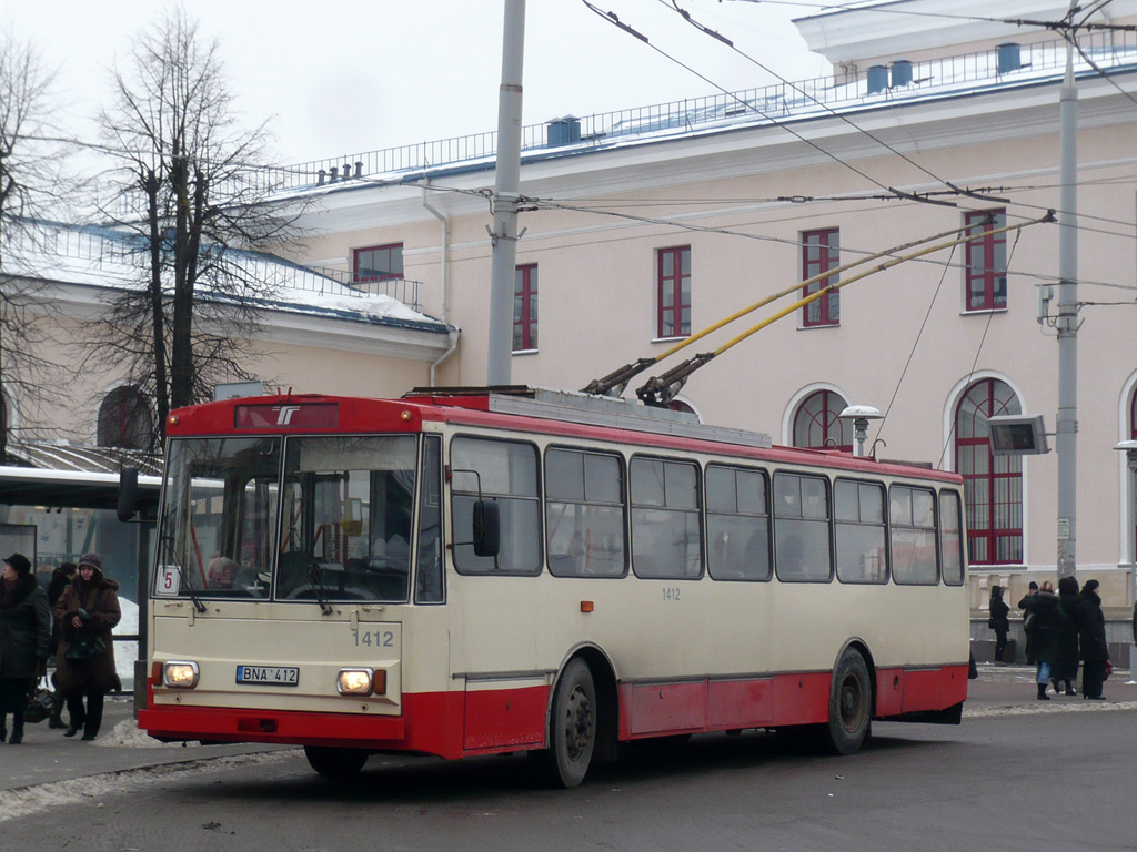 Vilnius, Škoda 14Tr02 nr. 1412