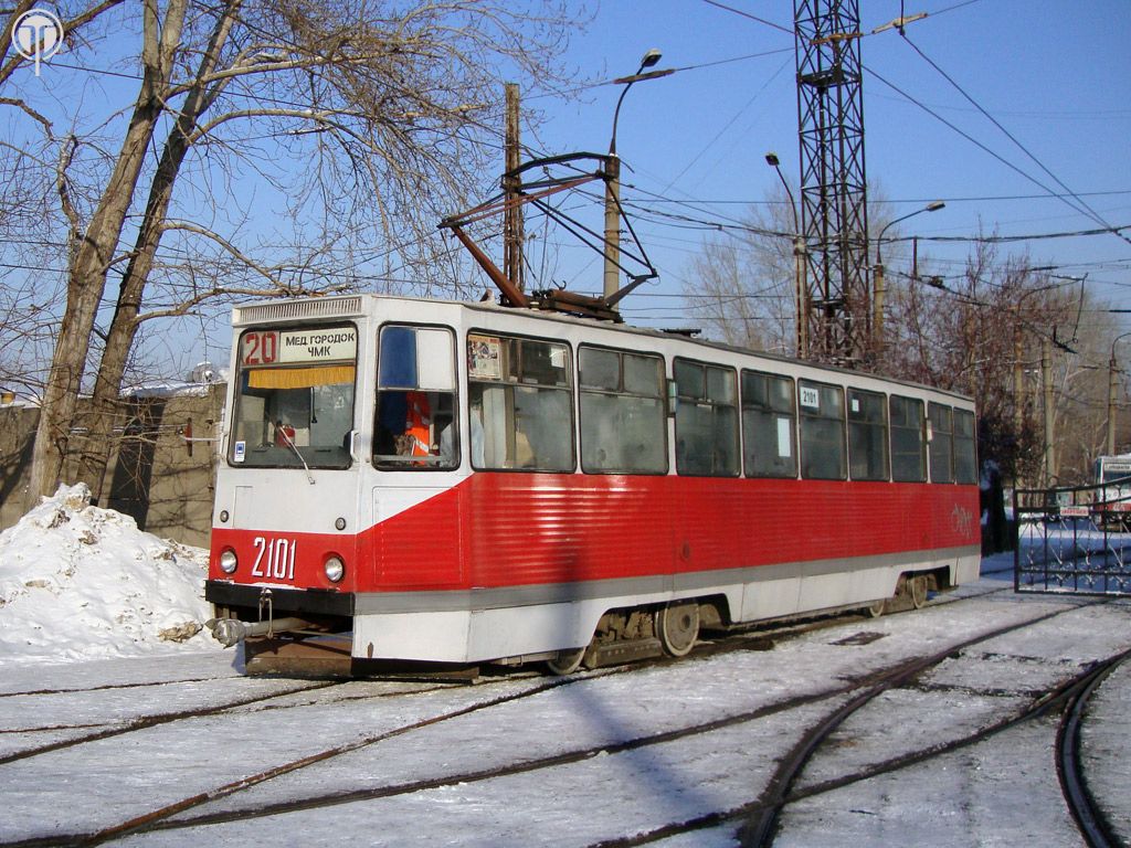 Chelyabinsk, 71-605 (KTM-5M3) č. 2101