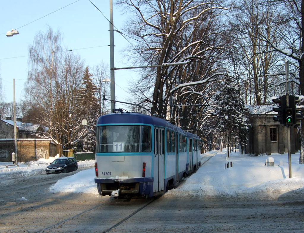 Rīga, Tatra T3A № 51307