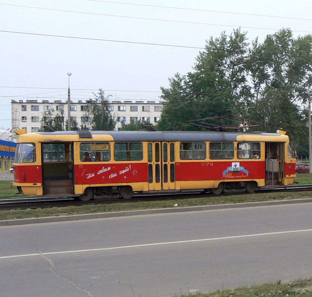 Орёл, Tatra T3SU № 078