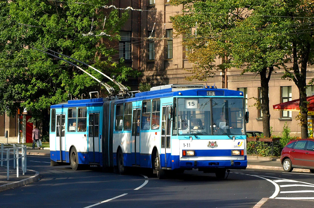 Riga, Škoda 15Tr02/6 — 1-11