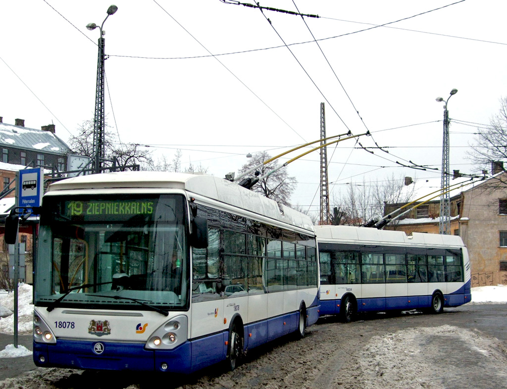 Riga, Škoda 24Tr Irisbus Citelis č. 18078