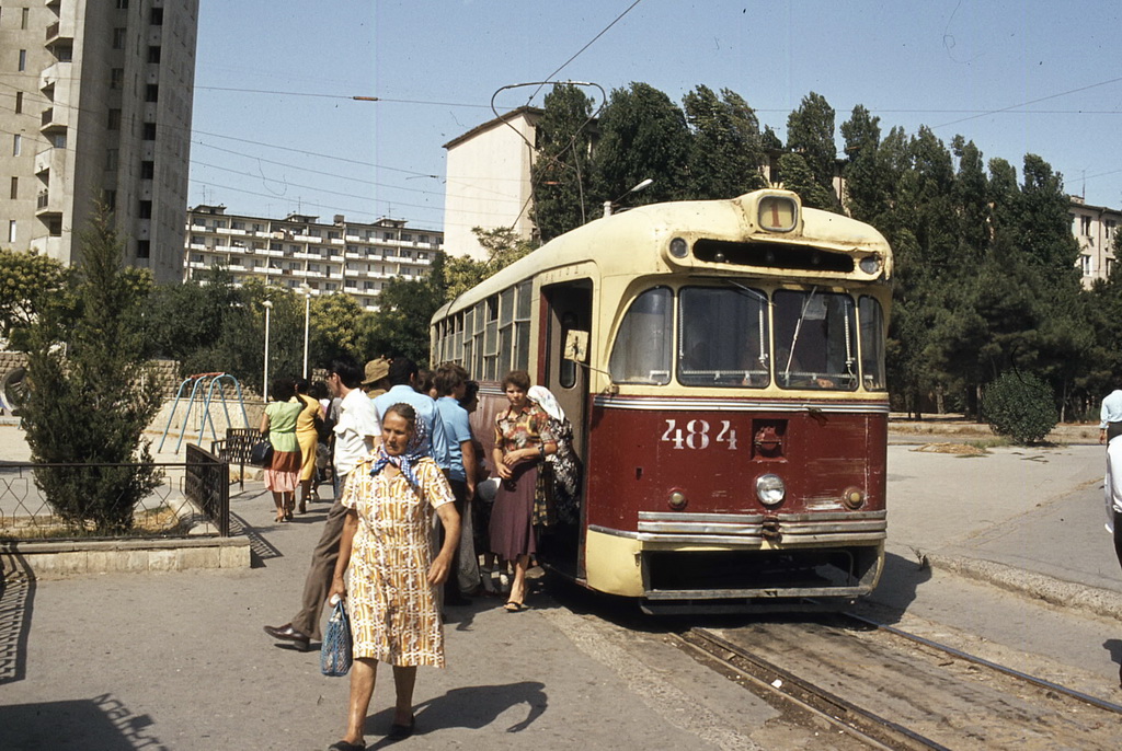 Баку, РВЗ-6М2 № 484; Баку — Старые фотографии (трамвай)