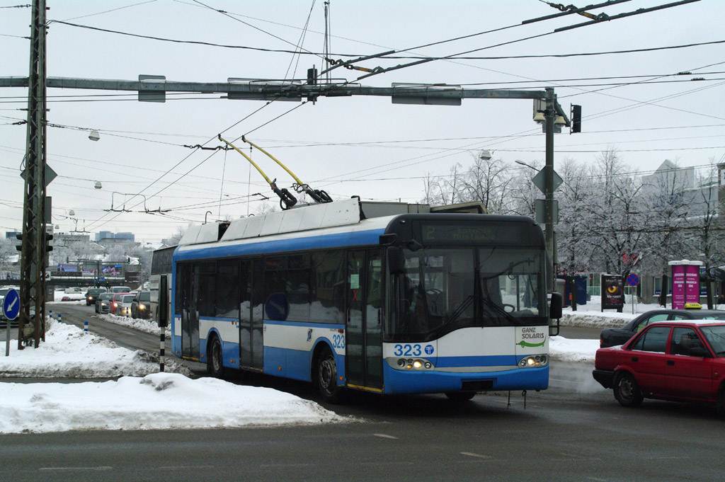 Таллин, Solaris Trollino II 12 Ganz № 323