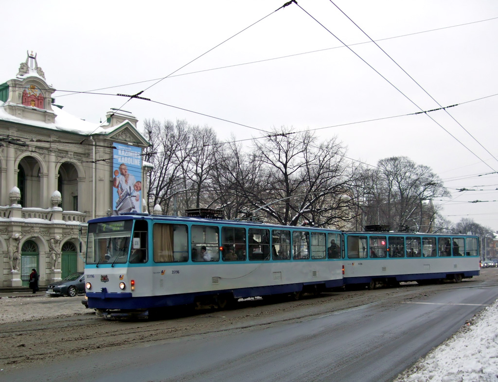 Riga, Tatra Т3MR (T6B5-R) nr. 35196