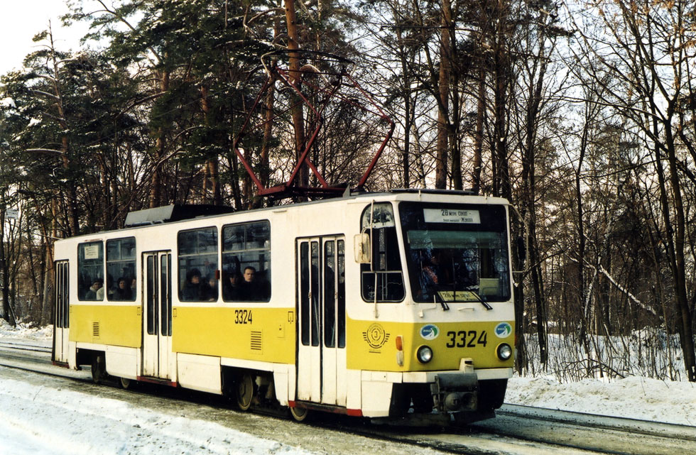 Москва, Tatra T7B5 № 3324