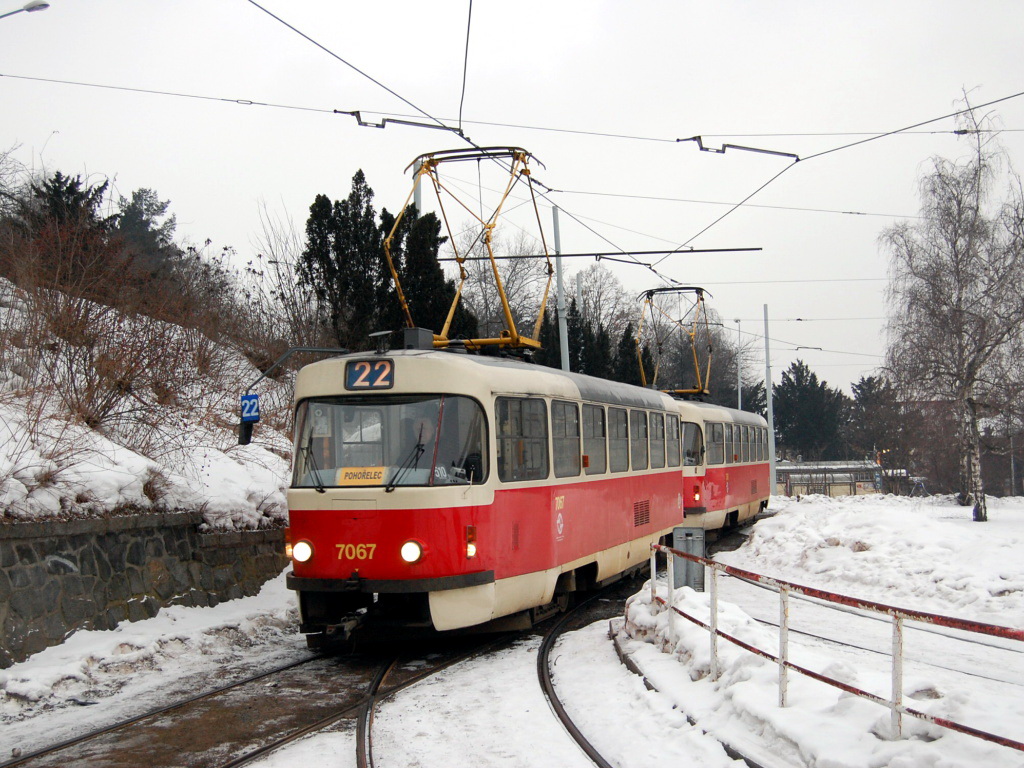 Прага, Tatra T3SUCS № 7067