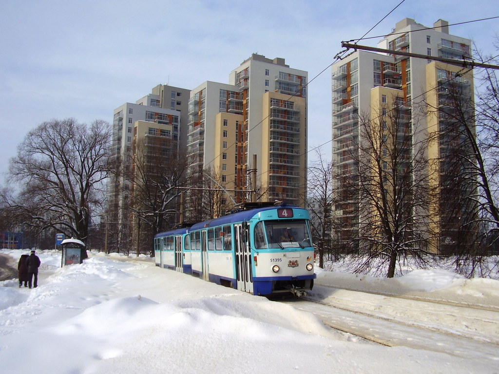 Рига, Tatra T3A № 51395