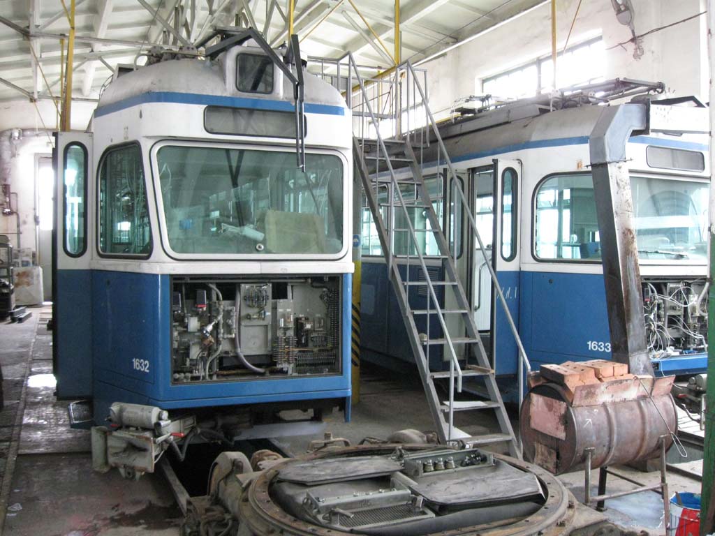 Vinnytsia, SWS/SIG/BBC Be 4/6 "Mirage" č. 296; Vinnytsia — Tram depot