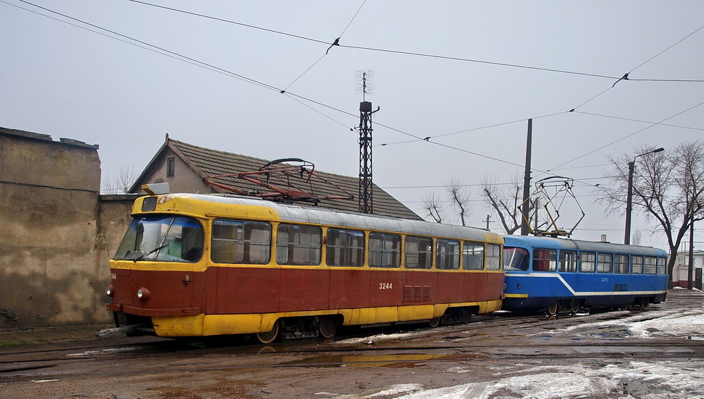Одесса, Tatra T3SU № 3244