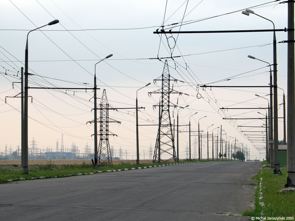 Homiel — Inactive trolleybus lines