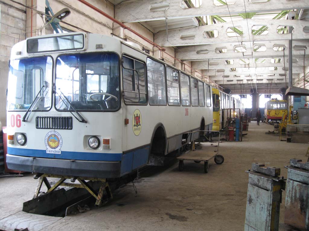 Vinnytsia, ZiU-682G-016 (012) # 206; Vinnytsia — Repair of trolleybuses ZiU