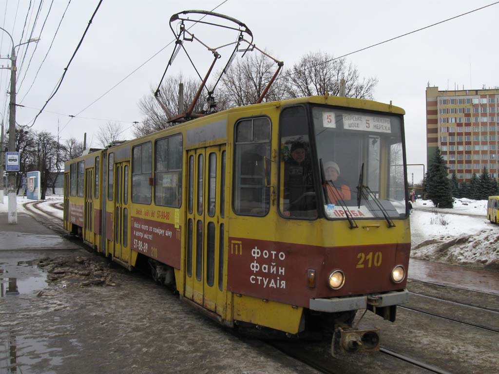Vinnyica, Tatra KT4SU — 210