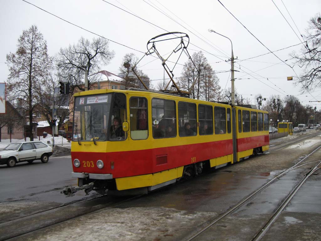 Вінниця, Tatra KT4SU № 203