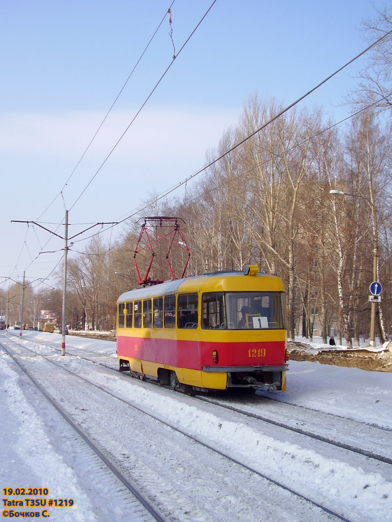 Uljanovsk, Tatra T3SU № 1219