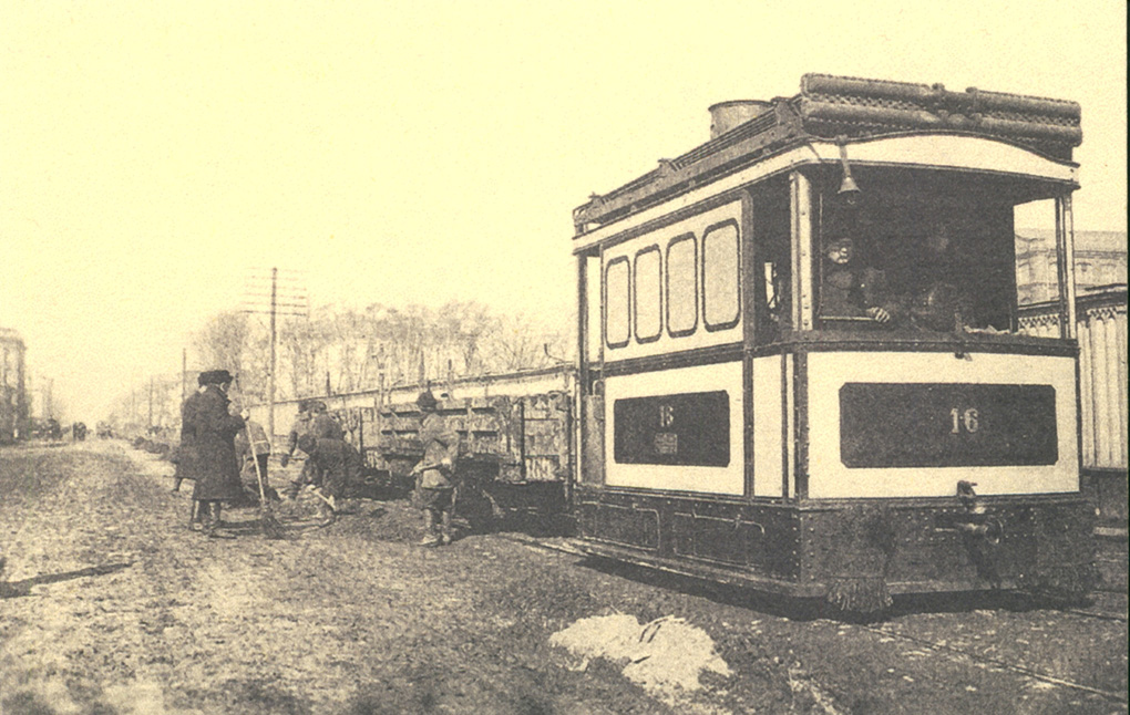 სანქტ-პეტერბურგი, Steam engine № 16; სანქტ-პეტერბურგი — Historic tramway photos