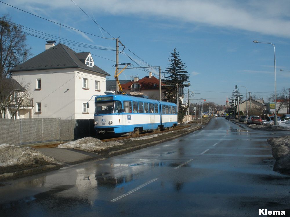Ostrava, Tatra K2G № 805