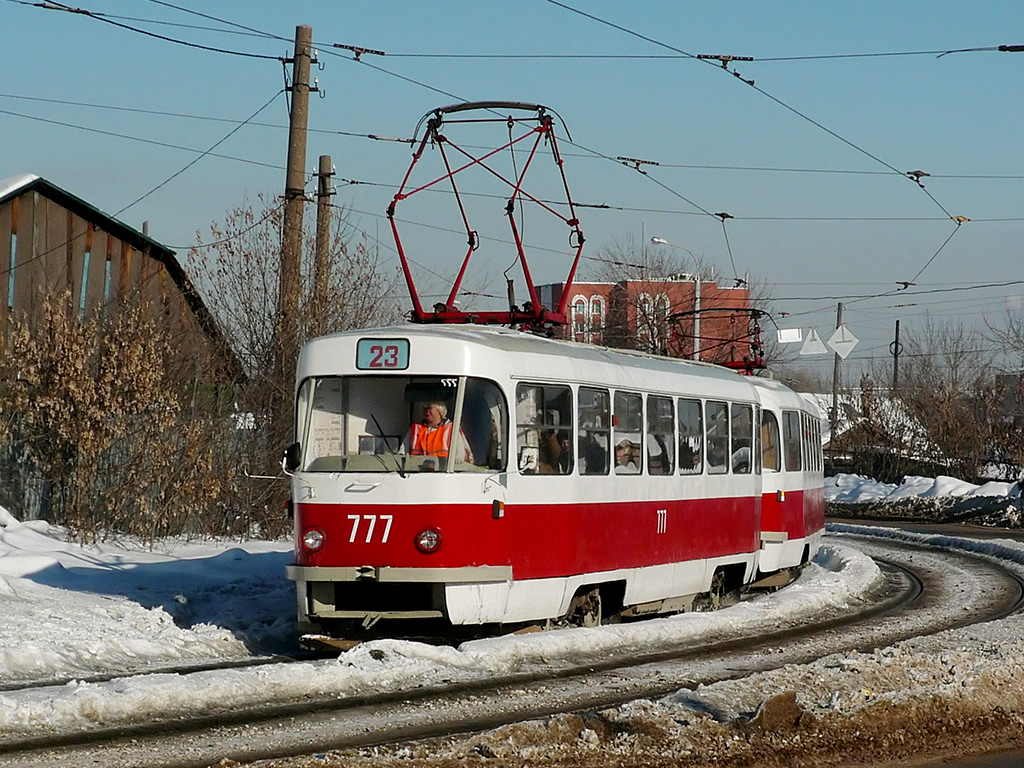 Самара, Tatra T3SU (двухдверная) № 777