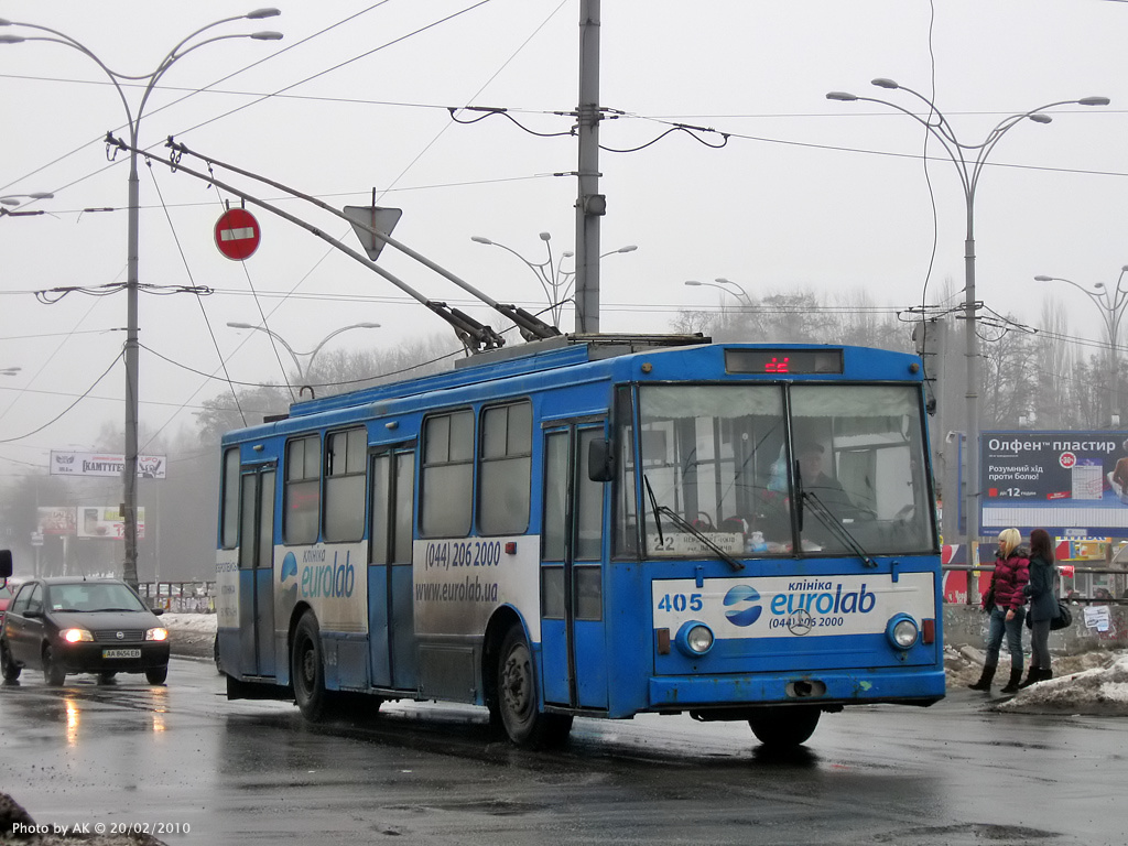 Киев, Škoda 14Tr02/6 № 405