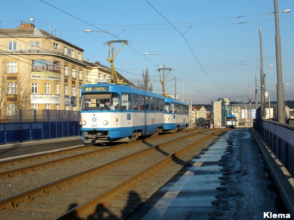 Ostrava, Tatra T3R.P # 1027