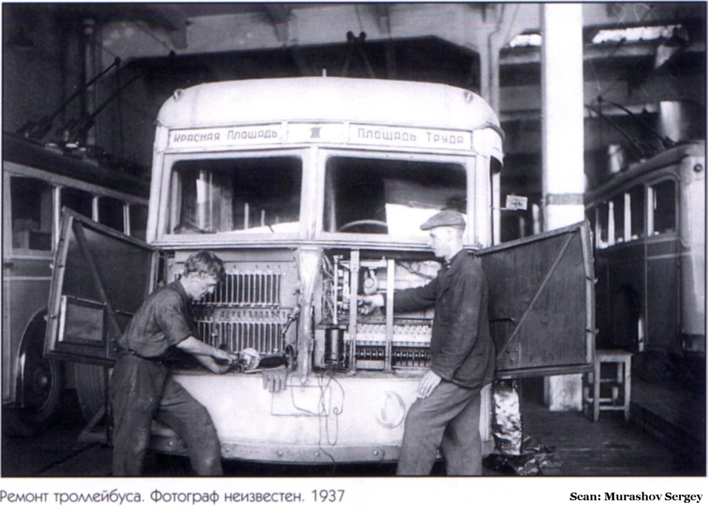 Pietari — Historical trolleybus photos