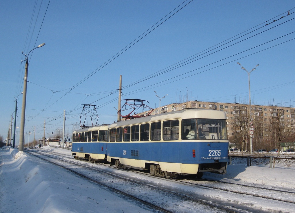 Ижевск, Tatra T3SU (двухдверная) № 2265