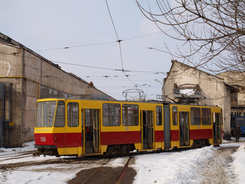 Lviv, Tatra KT4SU # 1104