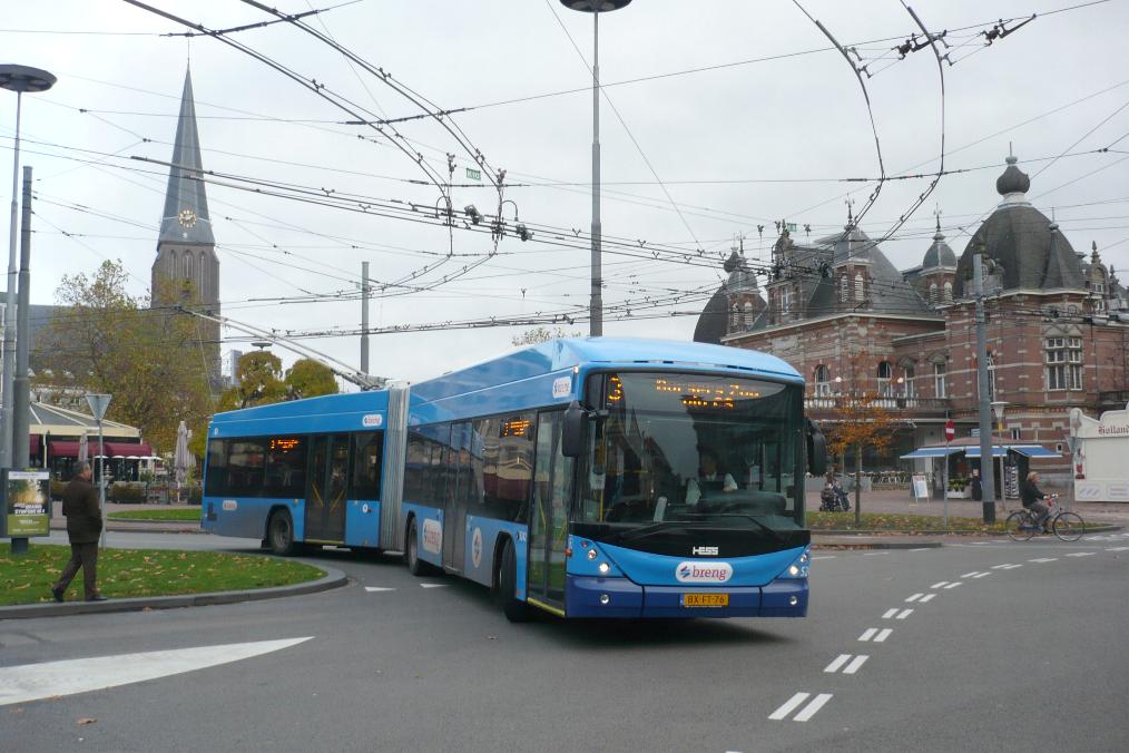 Arnhem, Hess SwissTrolley 3 (BGT-N2C) N°. 5242
