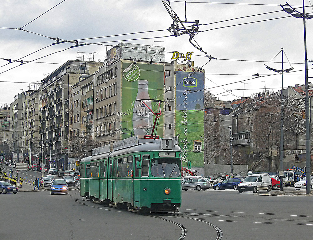 Белград, Duewag GT6 № 613