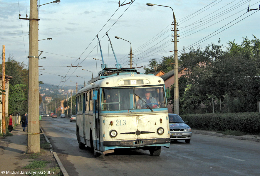 Черновцы, Škoda 9TrH27 № 213