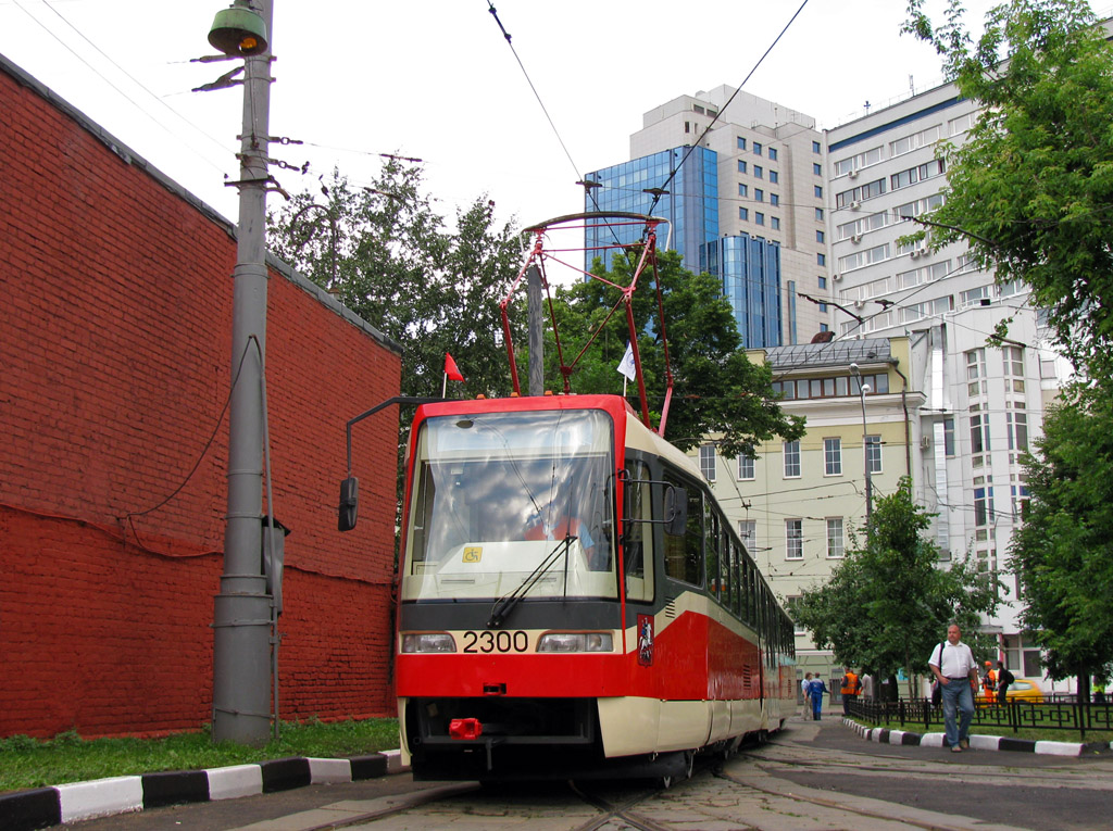 Moskva, Tatra KT3R № 2300; Moskva — Parade to 110 years of Moscow tram on June 13, 2009