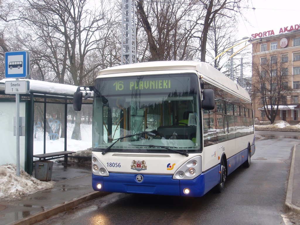 Riga, Škoda 24Tr Irisbus Citelis č. 18056