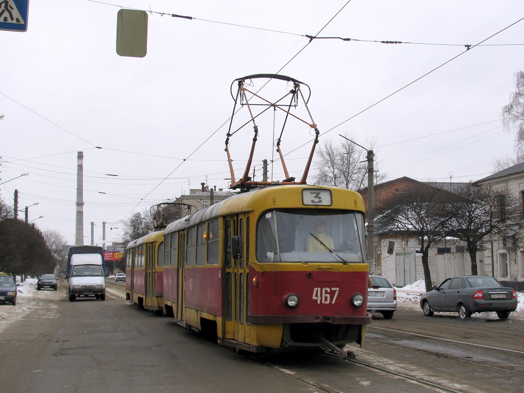 Kharkiv, Tatra T3SU nr. 467