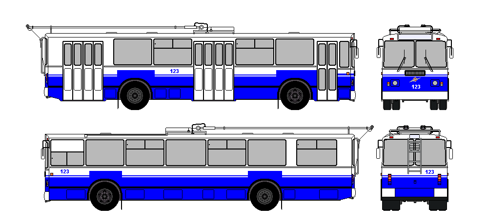 Władykaukaz — Car paint schemes