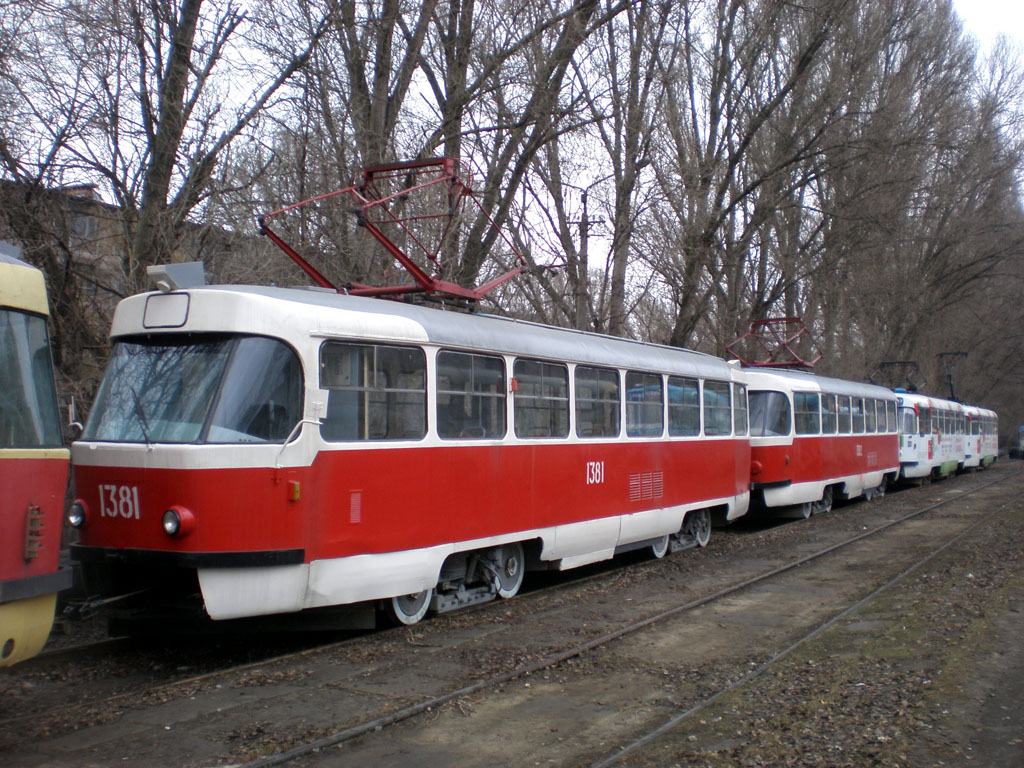 Дняпро, Tatra T3R.P № 1381