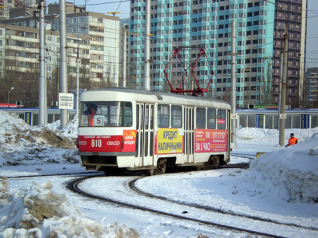 Самара, Tatra T3SU № 810