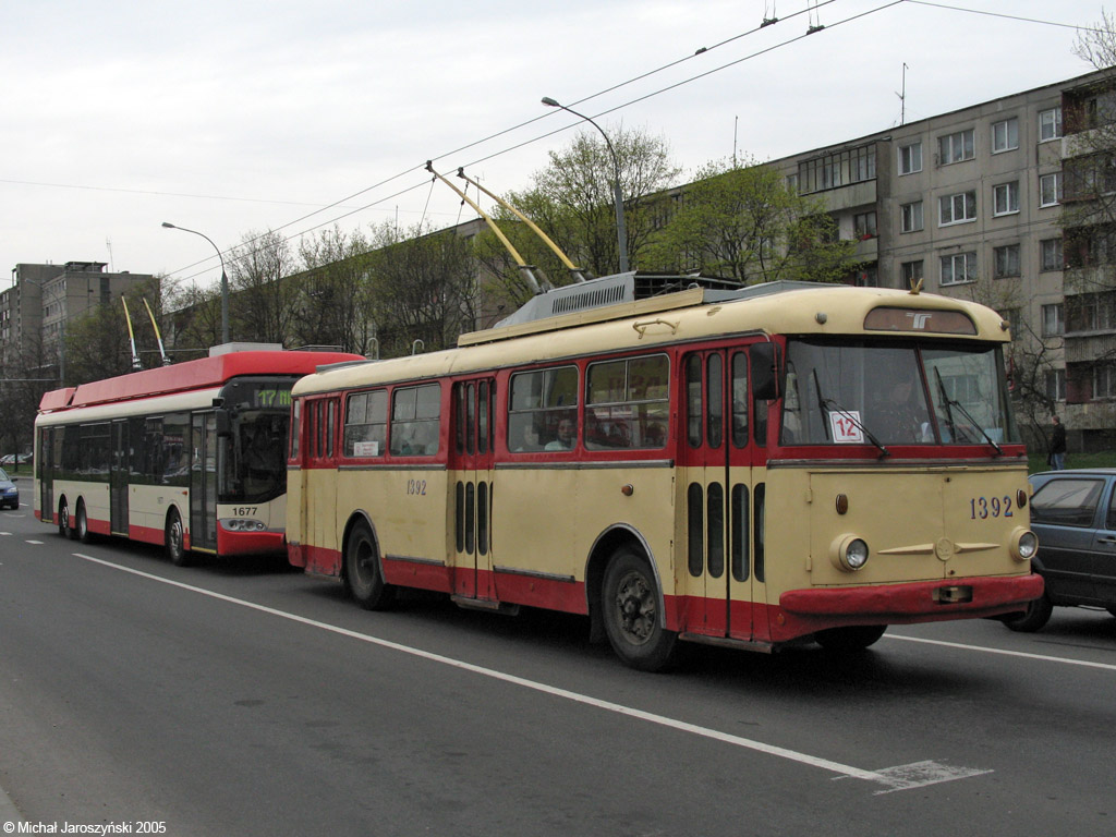 Vilnius, Škoda 9TrH29 № 1392