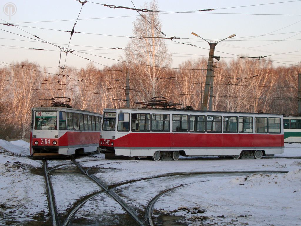 Челябинск, 71-605А № 2164; Челябинск, 71-605 (КТМ-5М3) № 2040