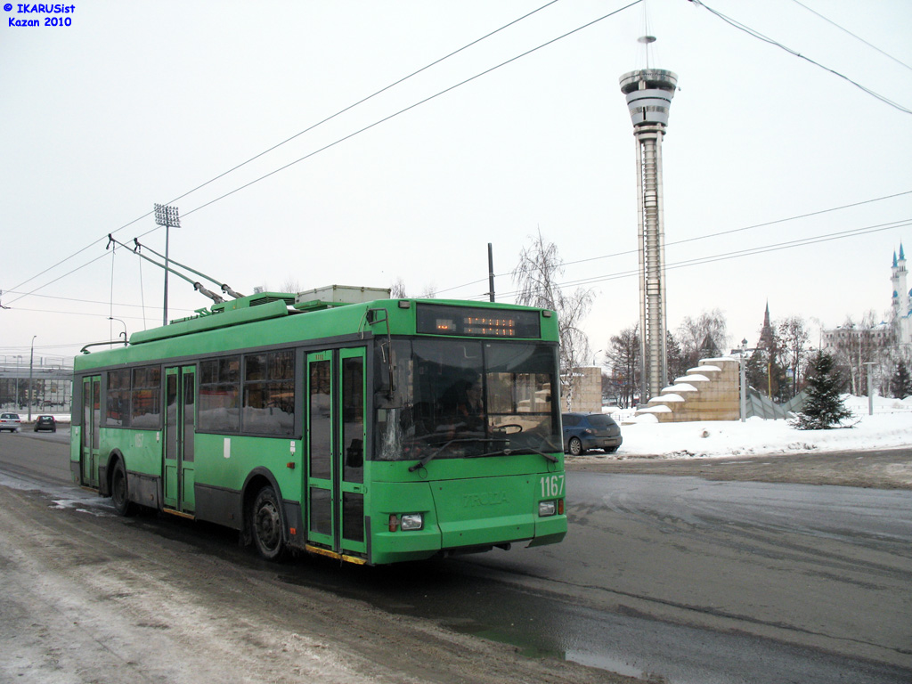 Kazan, Trolza-5275.05 “Optima” nr. 1167