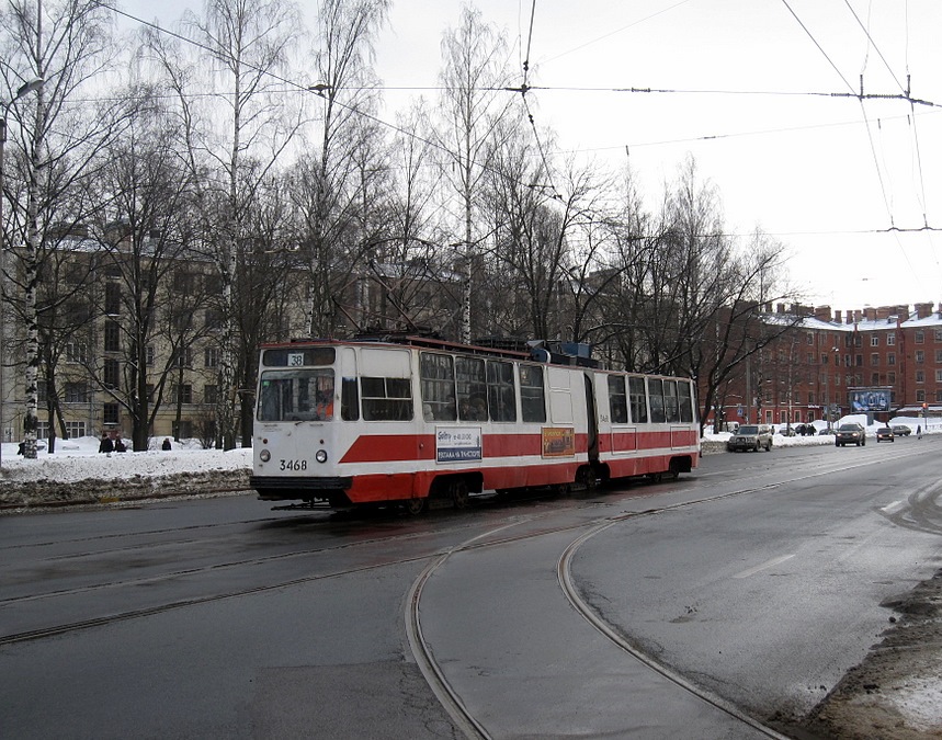 Санкт-Петербург, ЛВС-86К № 3468