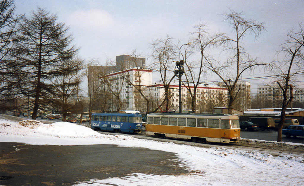 Москва, Tatra T3SU № 5845