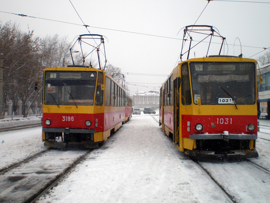 Барнаул, Tatra T6B5SU № 1031; Барнаул, Tatra T6B5SU № 3196
