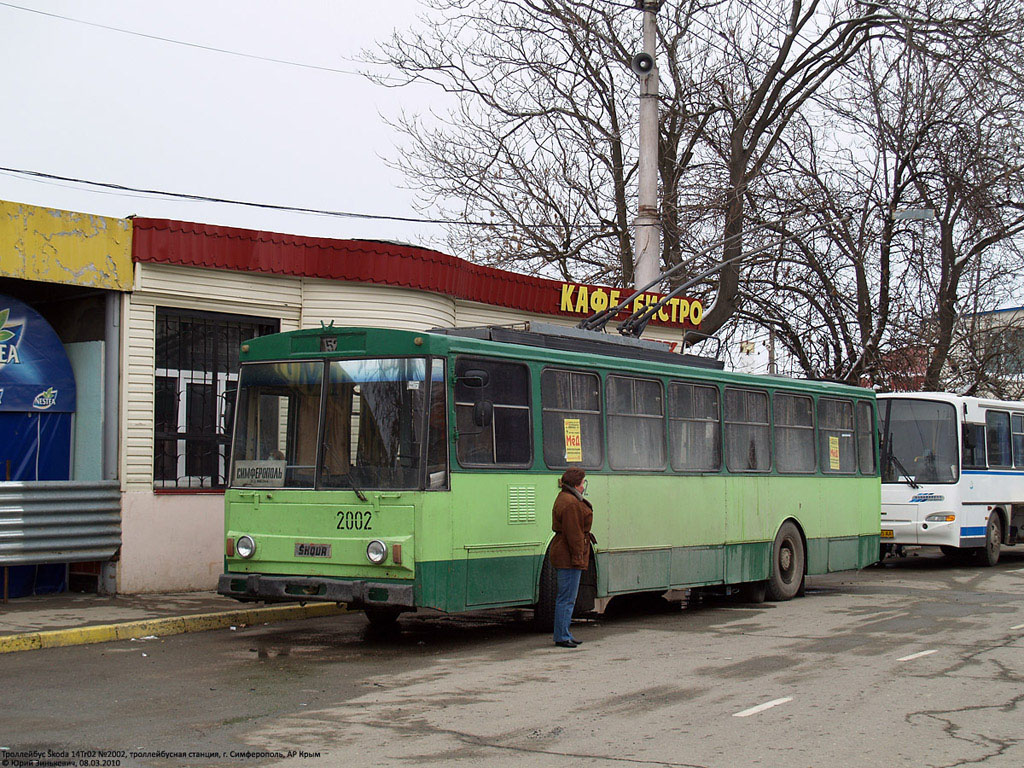 Krím-trolibusz, Škoda 14Tr02/6 — 2002