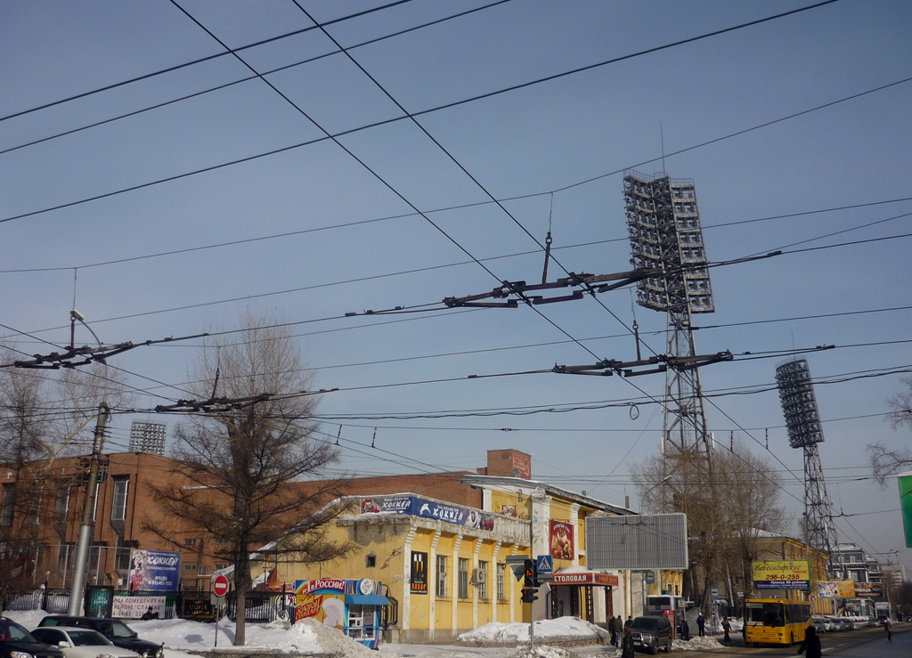 Novosibirsk — Track properties and contact wire
